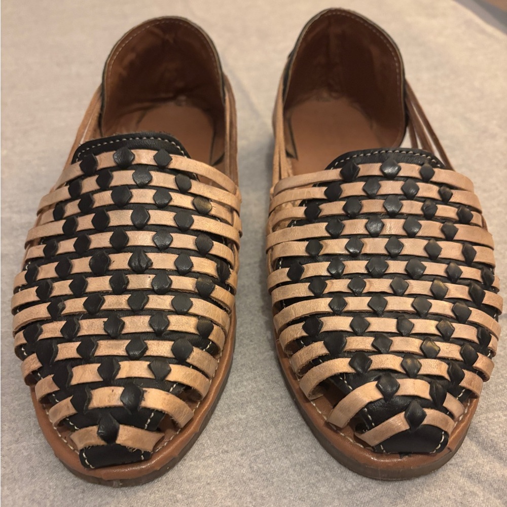 Unique Huarache Sandals from Mexico - Genuine Leather